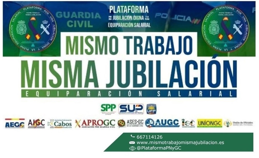 Proposiciones NO de Ley (PNL) para Guardias Civiles y Policías